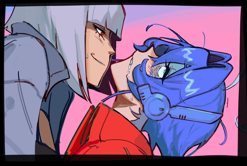 optimus prime and megatron (transformers and 1 more) drawn by liowig