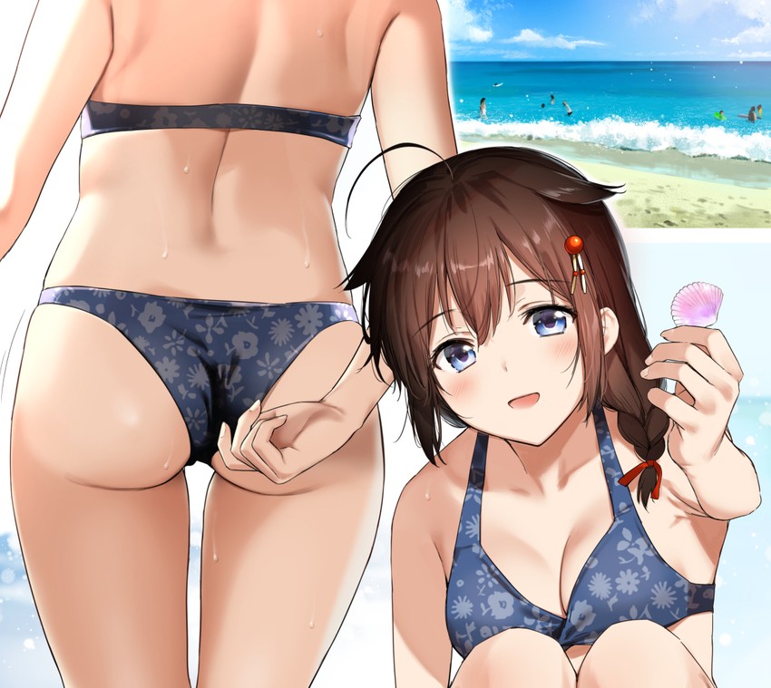 shigure and shigure kai ni (kantai collection) drawn by umakuchi_shouyu