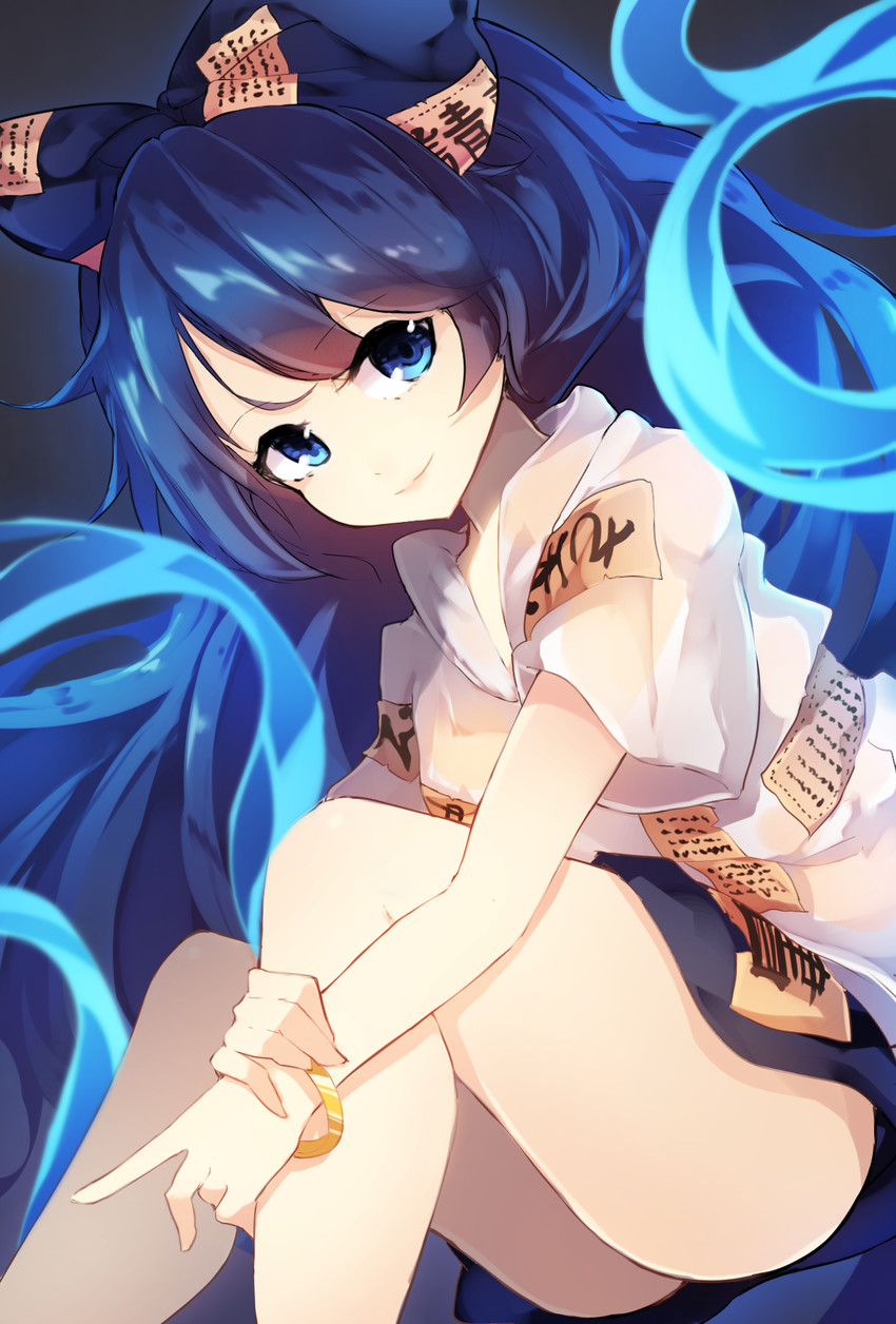 yorigami shion (touhou) drawn by chiroru_(cheese-roll)