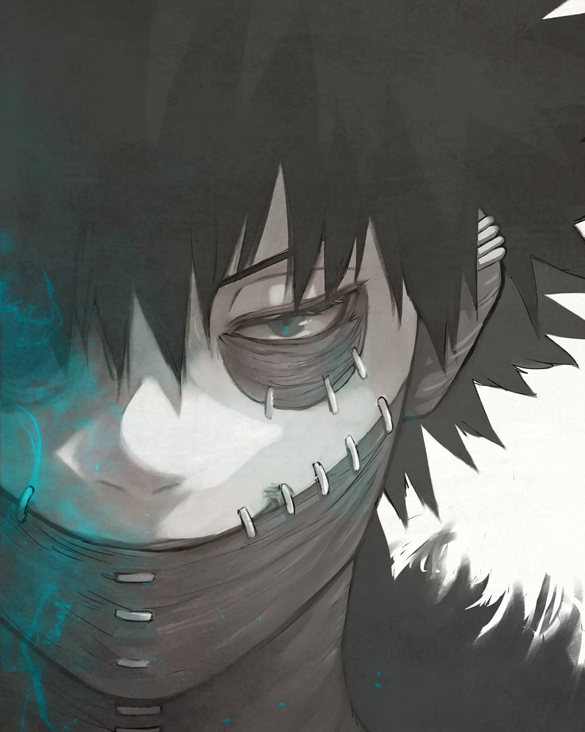 dabi (boku no hero academia) drawn by stfr_(stfr_kaz)