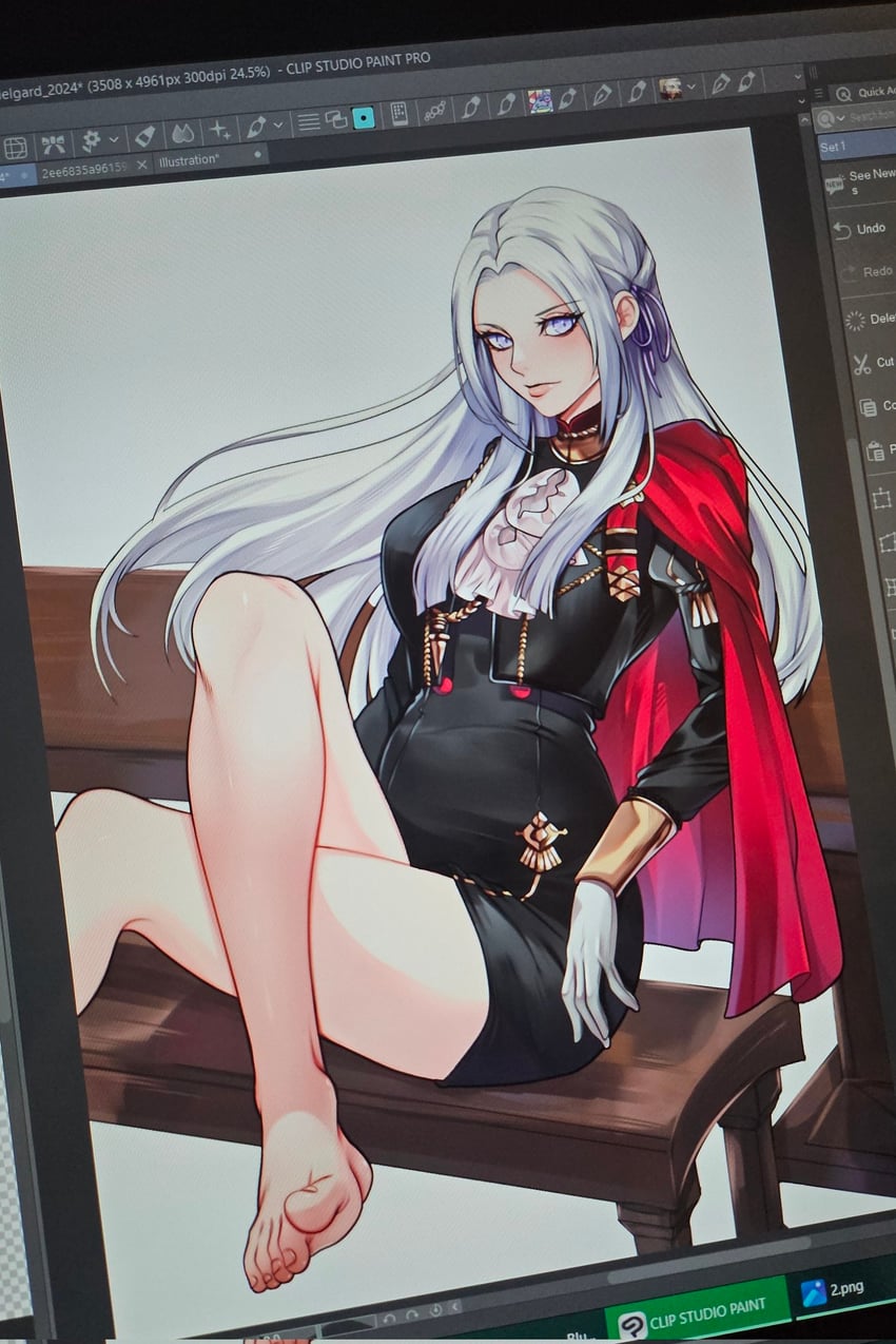 edelgard von hresvelg (fire emblem and 1 more) drawn by beneceadraws
