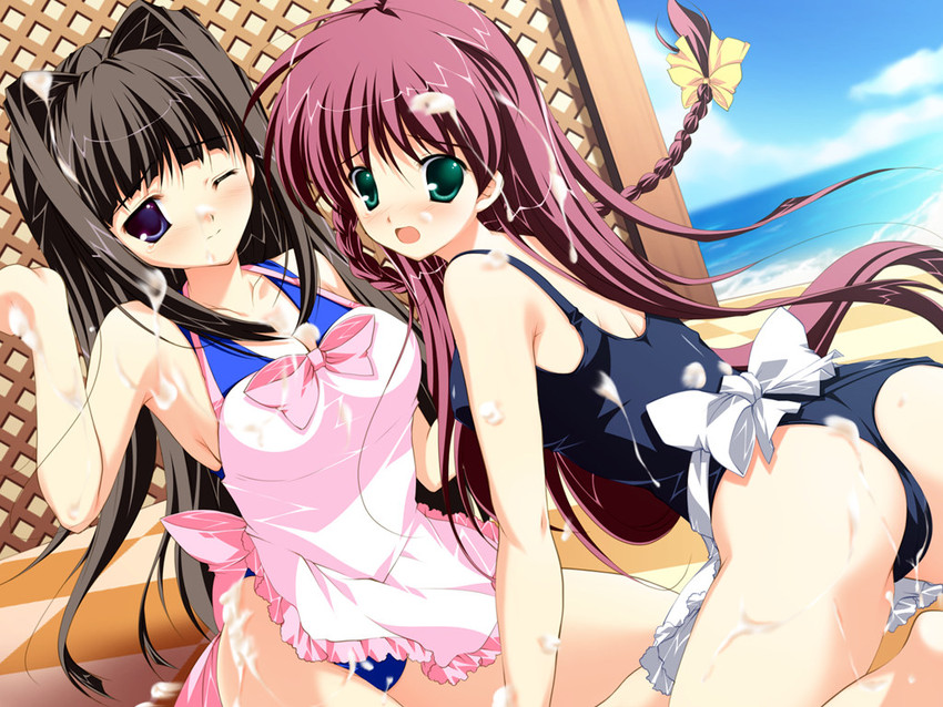 yuuki nako and tachihara kazune (konneko and 1 more) drawn by mikeou
