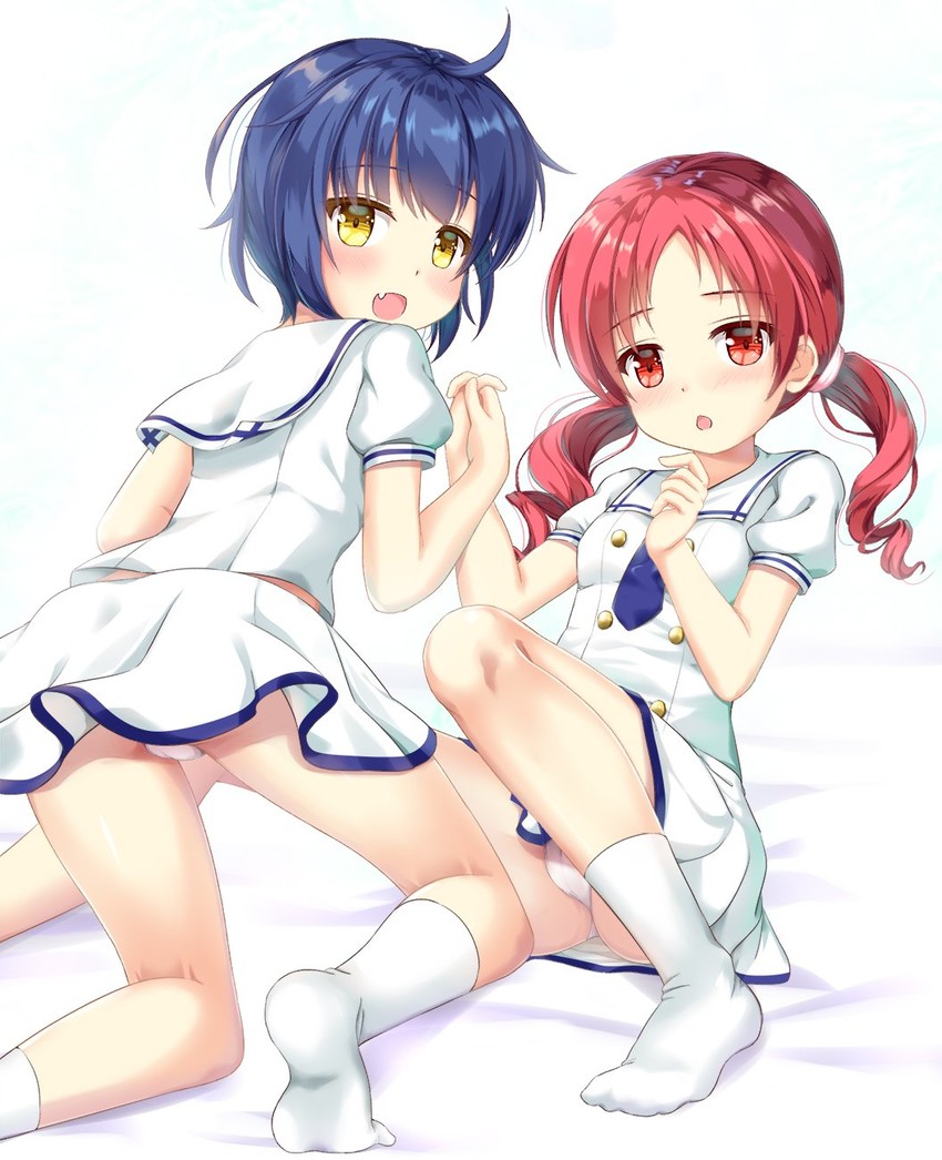 jouga maya and natsu megumi (gochuumon wa usagi desu ka?) drawn by niiya