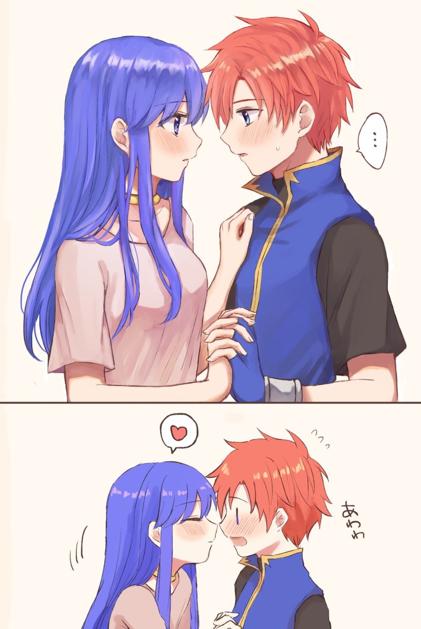 roy and lilina (fire emblem and 1 more) drawn by wspread