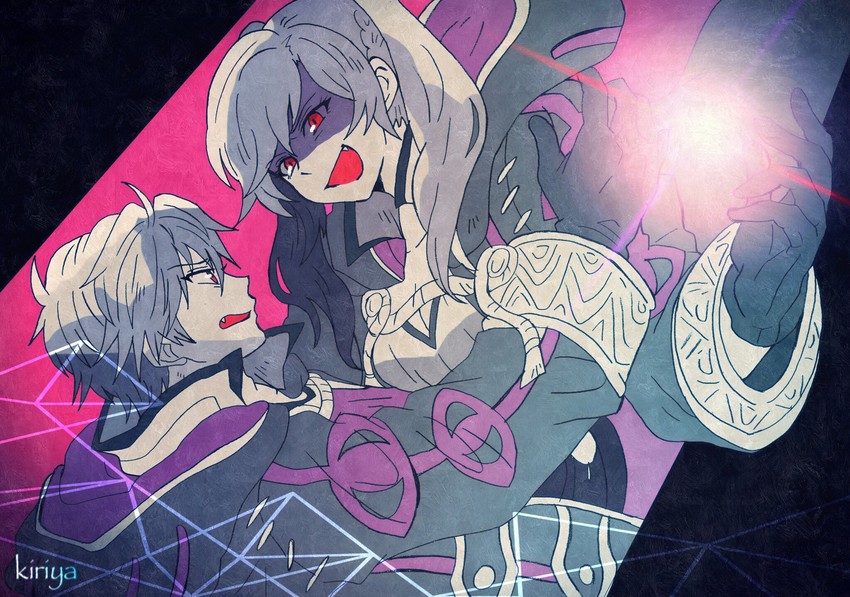 female robin and male robin (fire emblem and 2 more) drawn by kiriya_(552260)