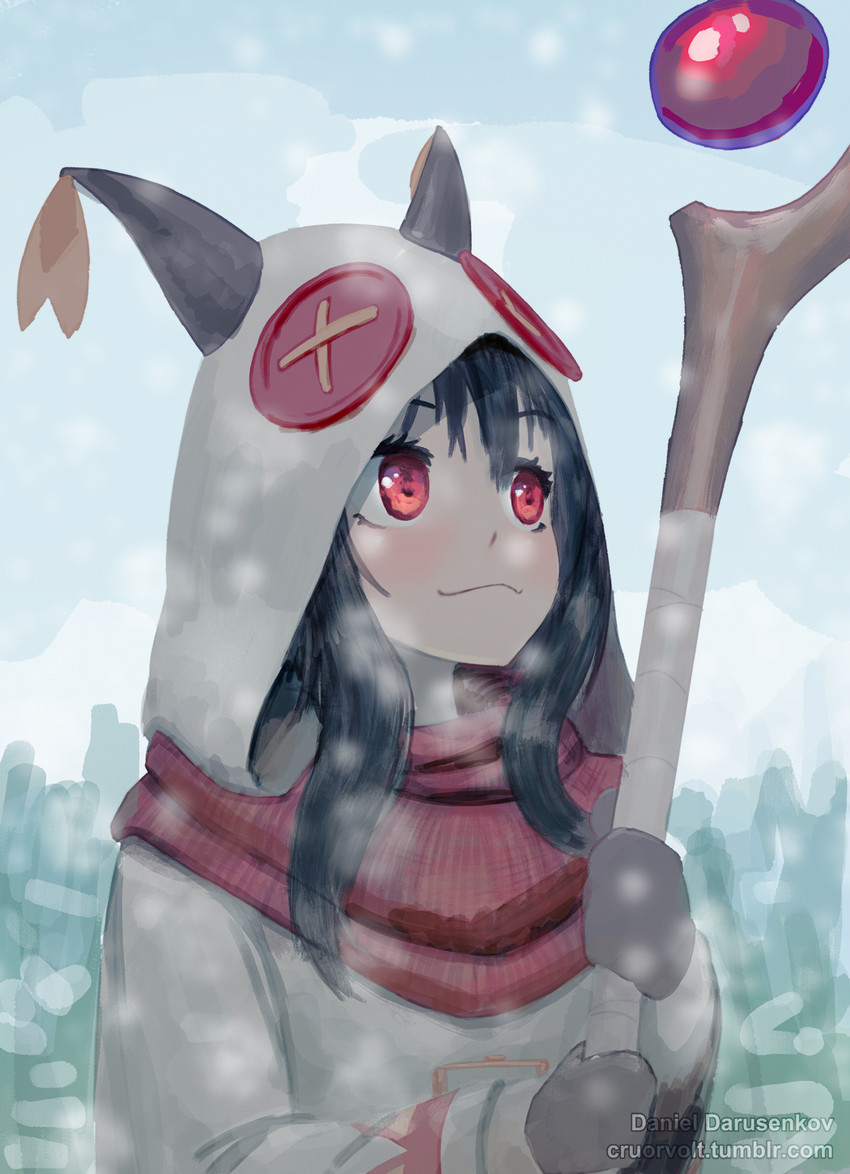 megumin (kono subarashii sekai ni shukufuku wo!) drawn by cruorvolt