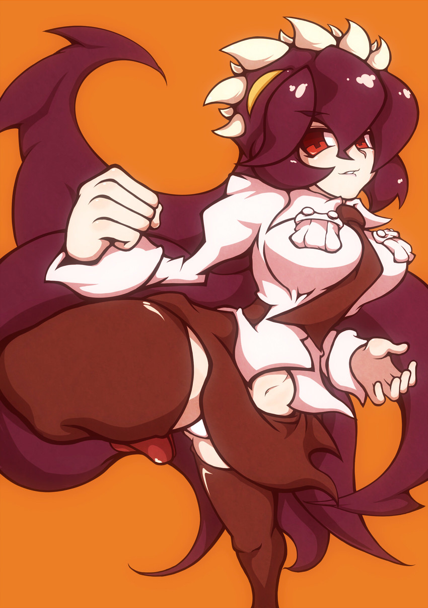 filia and samson (skullgirls) drawn by earthore_(noripeti)