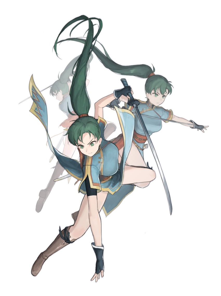 lyn (fire emblem and 1 more) drawn by carol.j.jamison