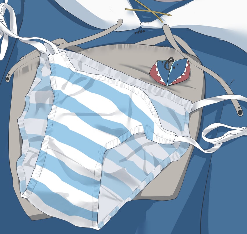 gawr gura (hololive and 1 more) drawn by shirayuki_(snow_link)
