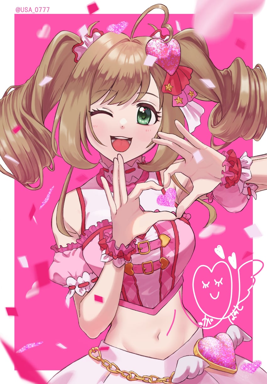 sato shin (idolmaster and 2 more) drawn by usama
