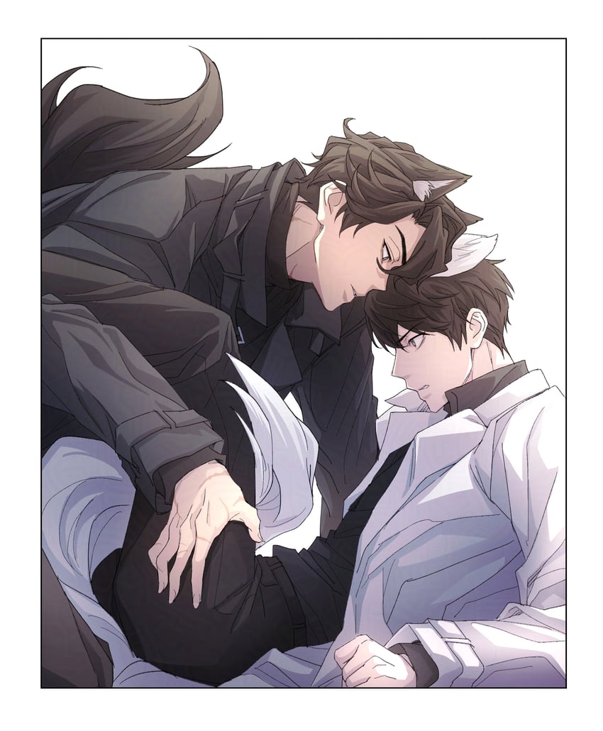 kim dokja and yoo joonghyuk (omniscient reader's viewpoint) drawn by to_mato_su