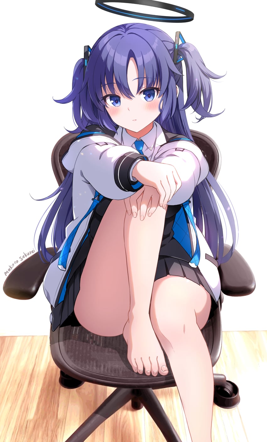 yuuka (blue archive) drawn by sakurai_makoto_(custom_size)