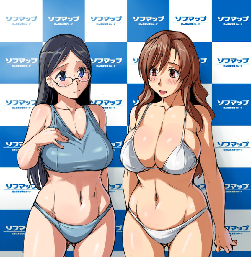 saitou kaede and marufuji izumi (yama no susume and 1 more) drawn by tsuda_nanafushi