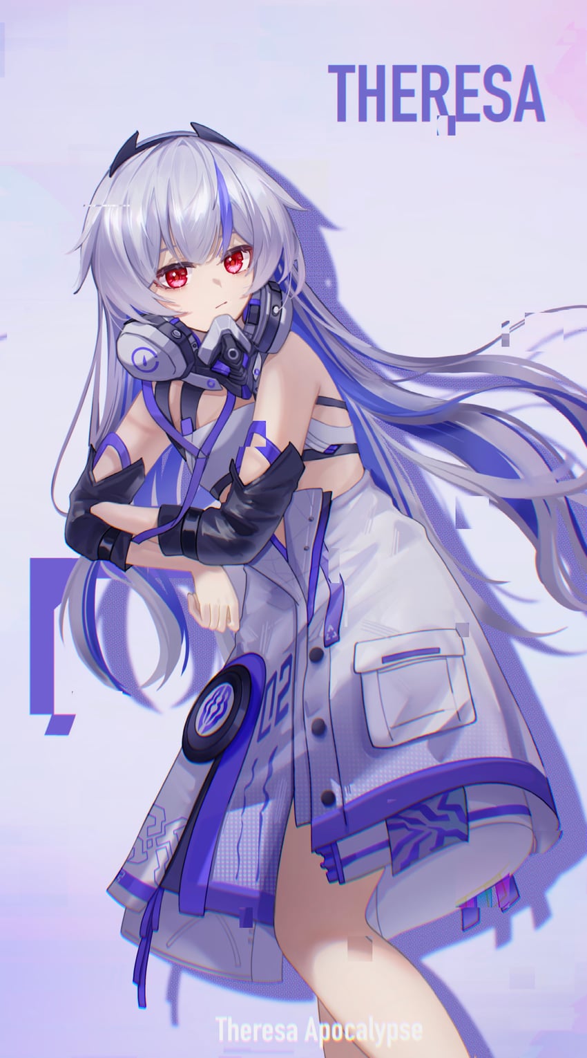 theresa apocalypse (honkai and 1 more) drawn by akashin