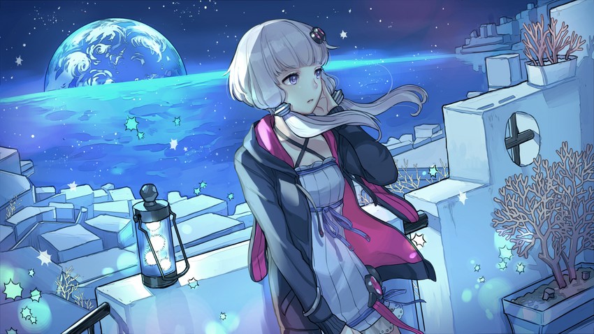 yuzuki yukari (vocaloid and 1 more) drawn by cherico
