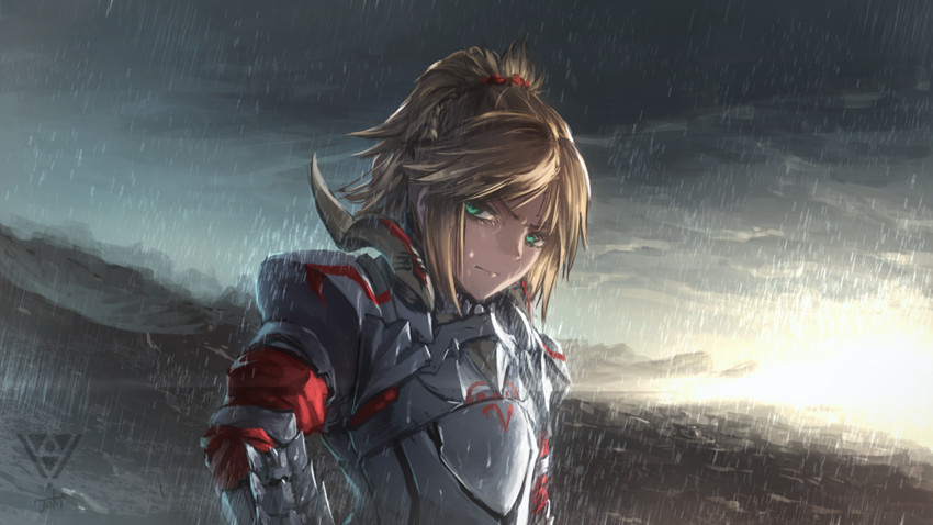 mordred (fate and 1 more) drawn by joki_yoh