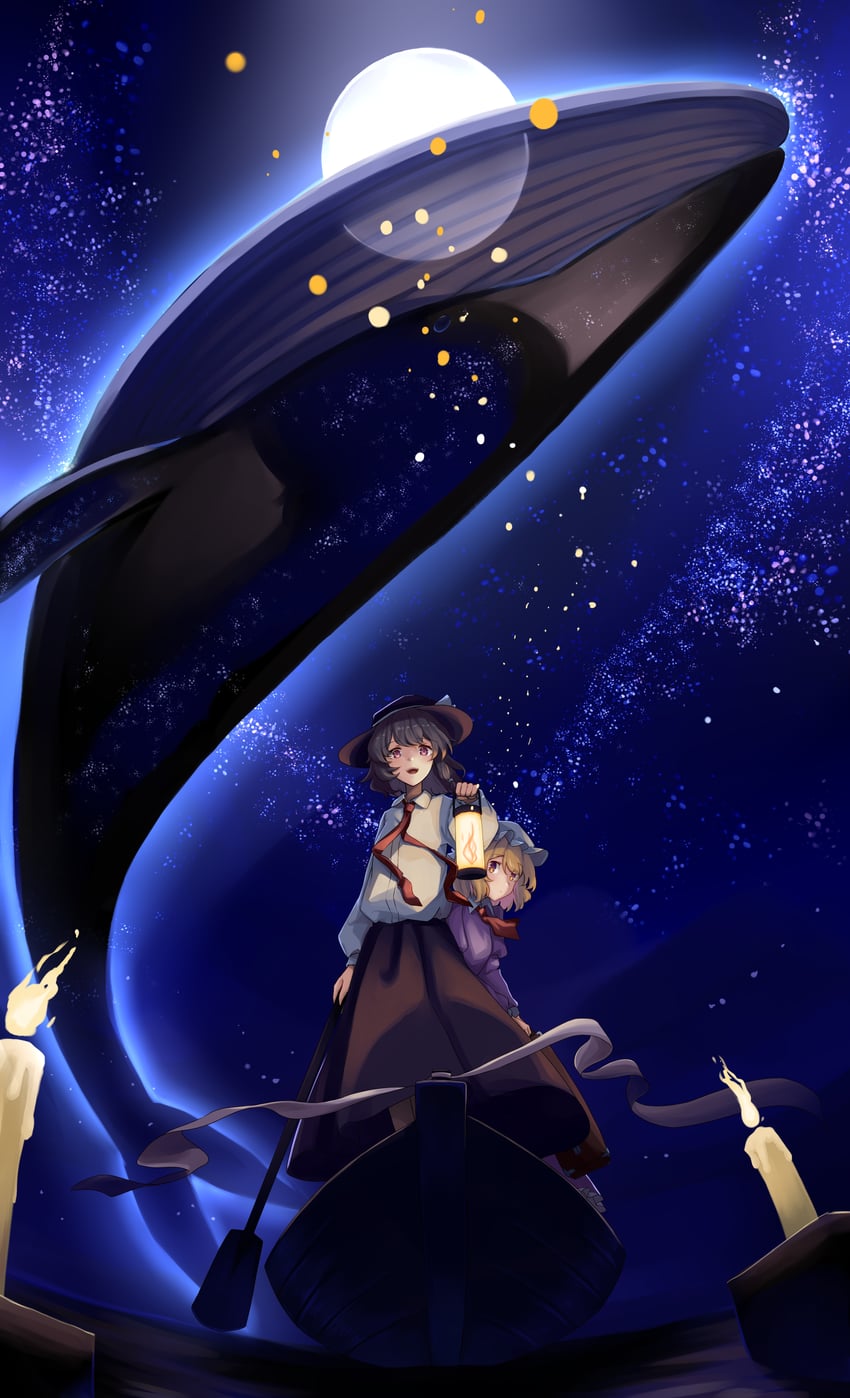 usami renko and maribel hearn (touhou) drawn by t-hou