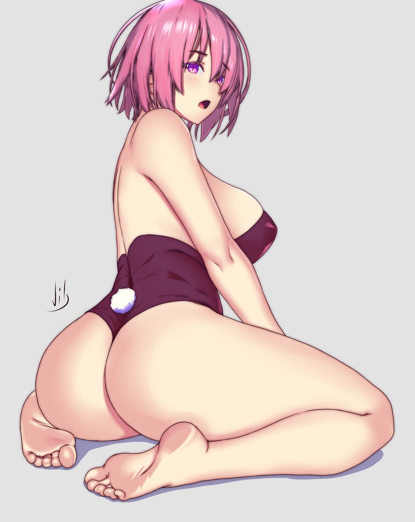 mash kyrielight (fate and 1 more) drawn by vibncent