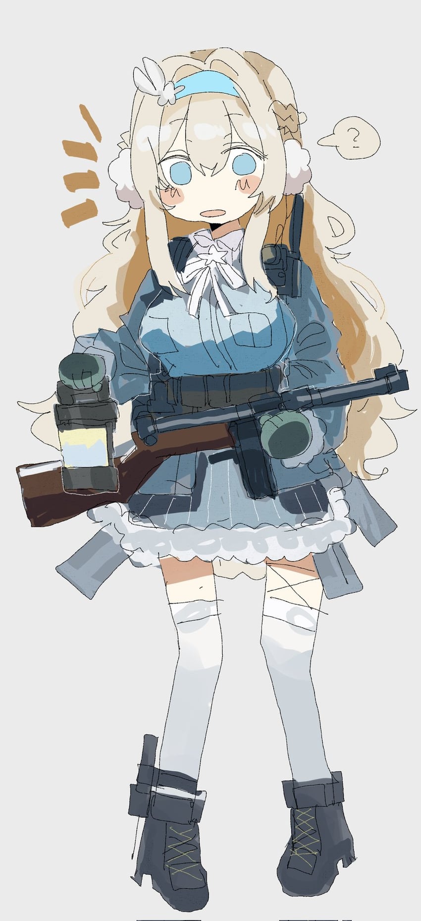 suomi (girls' frontline and 1 more) drawn by odmised