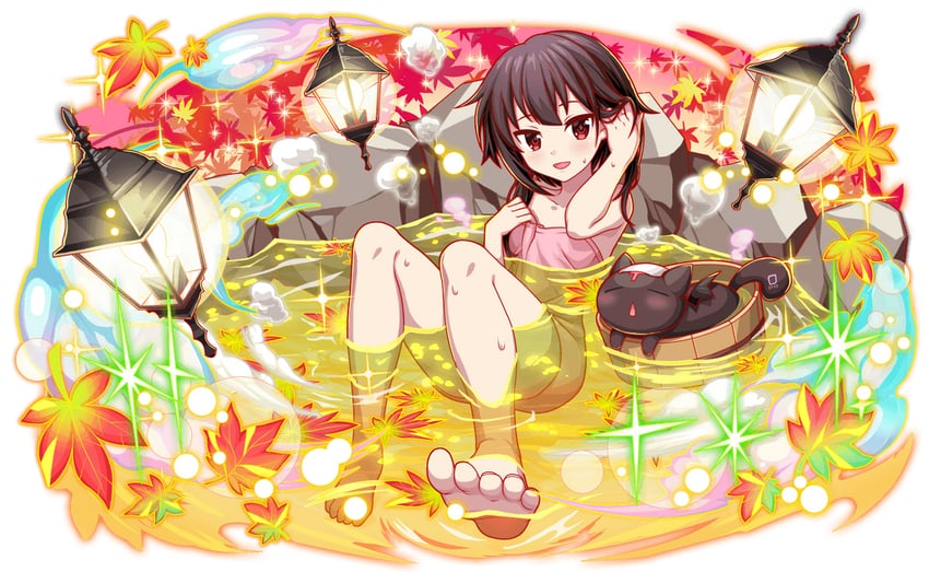 megumin and chomusuke (kono subarashii sekai ni shukufuku wo! and 1 more)