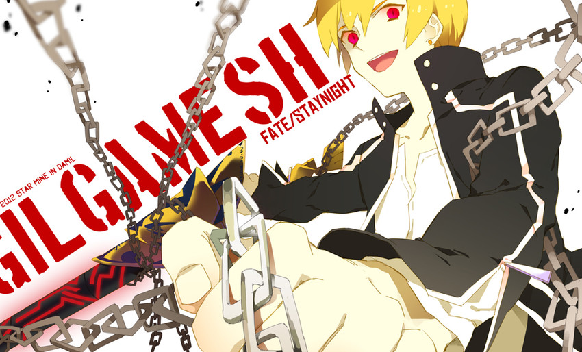 gilgamesh (fate and 1 more) drawn by punch_(punchrecipe)
