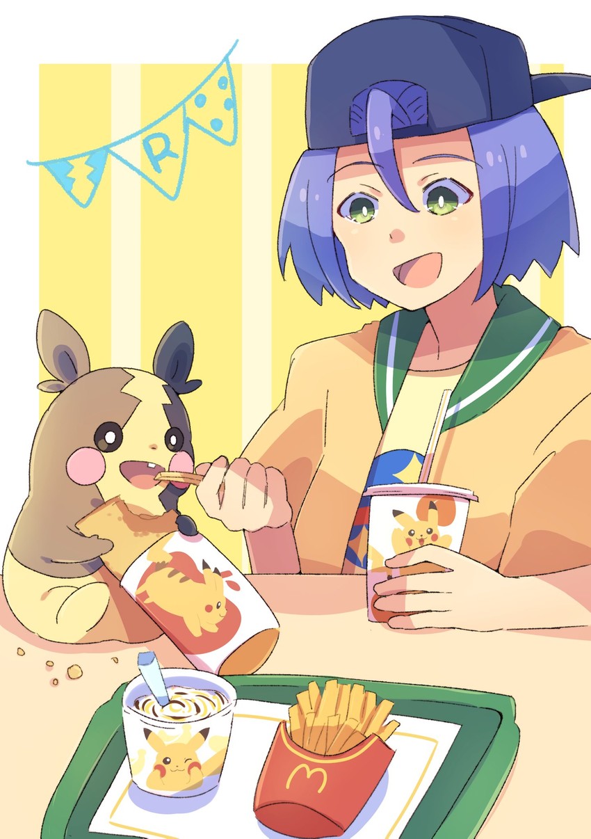 pikachu, morpeko, and james (pokemon and 2 more) drawn by shiro1030