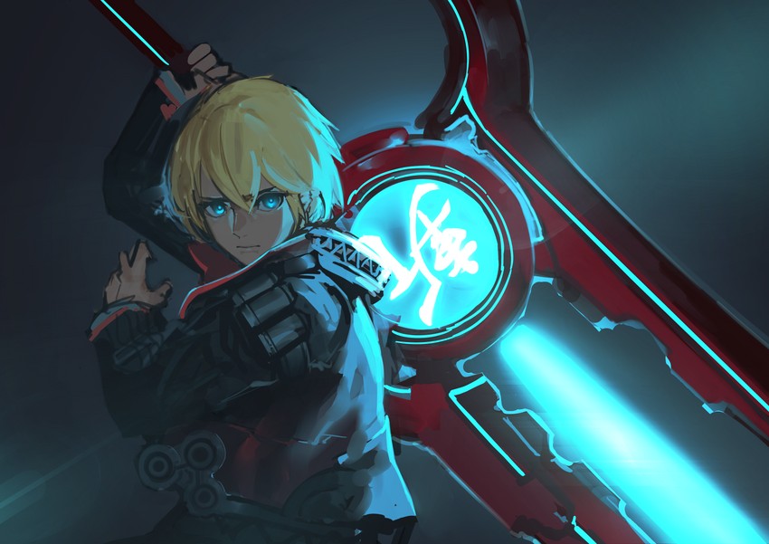 shulk (xenoblade chronicles and 1 more) drawn by fixro2n