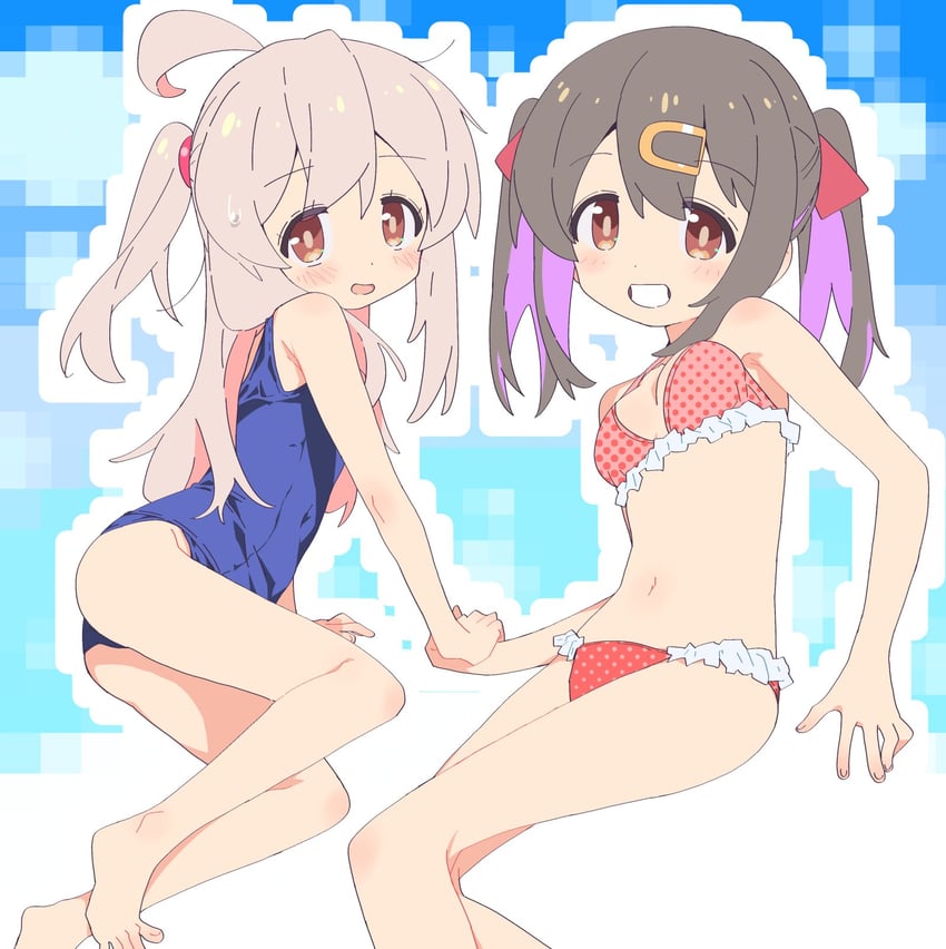 oyama mahiro and oyama mihari (onii-chan wa oshimai!) drawn by take_shinobu