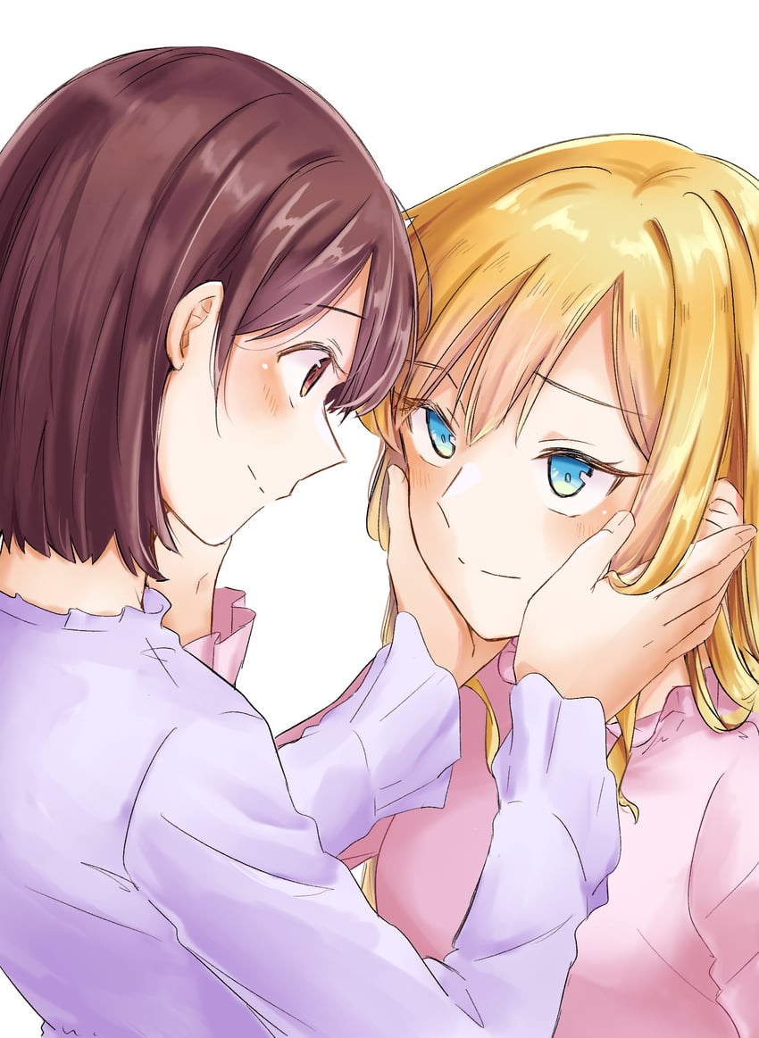 claire francois and rae taylor (watashi no oshi wa akuyaku reijou) drawn by kikorinolily