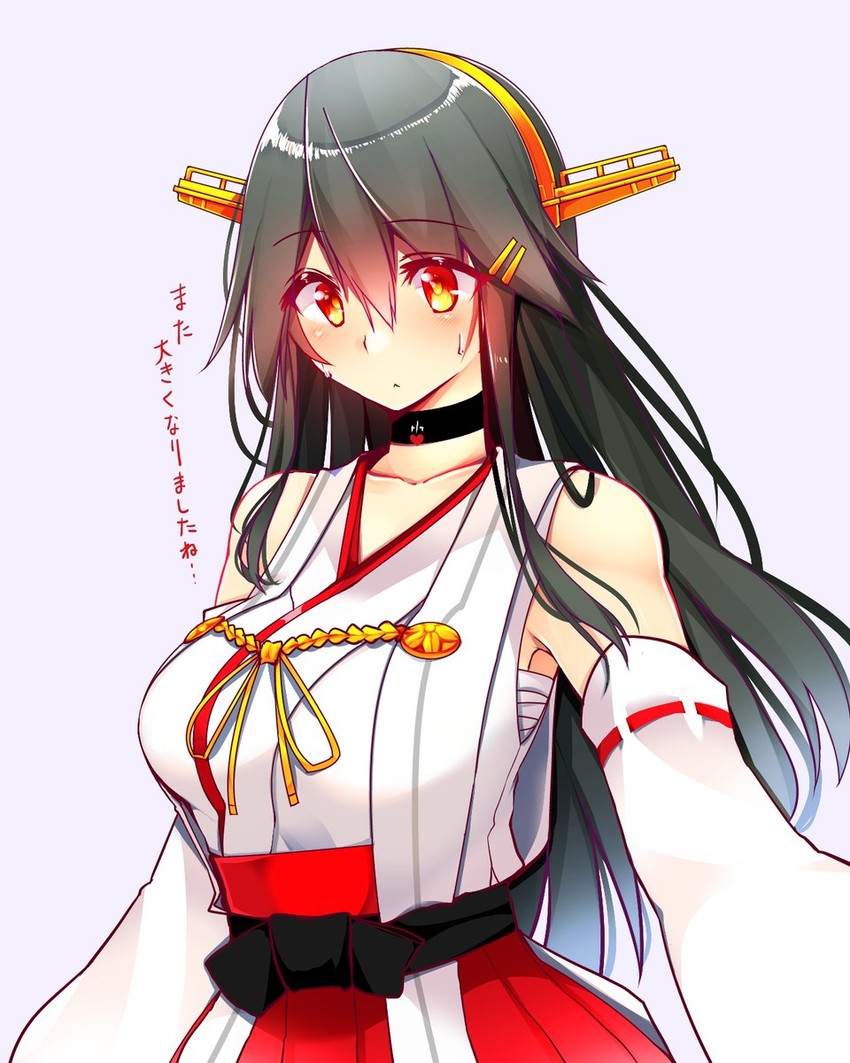 haruna and haruna kai ni (kantai collection) drawn by tsukui_kachou