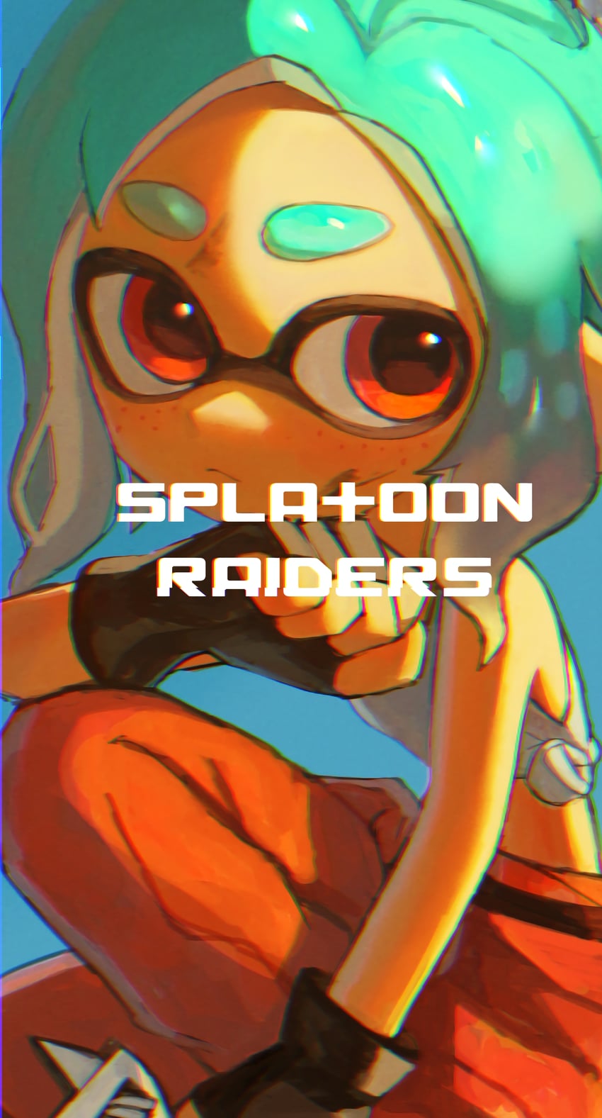 inkling player character, inkling girl, and mechanic (splatoon and 1 more) drawn by rupe_oo