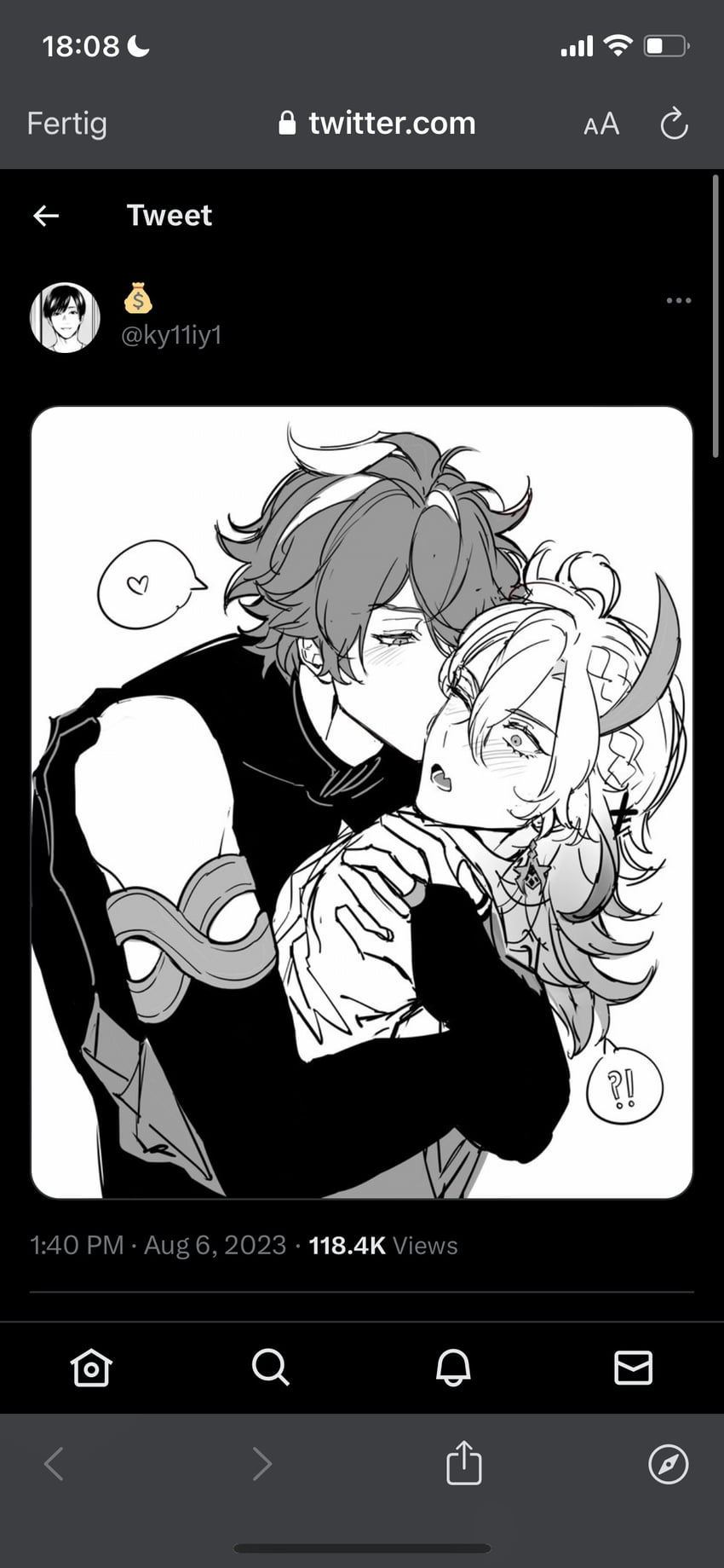 alhaitham and kaveh (genshin impact and 1 more) drawn by kuren_0x