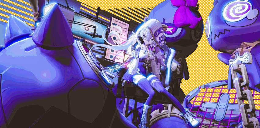 theresa apocalypse (honkai and 1 more) drawn by 0v0