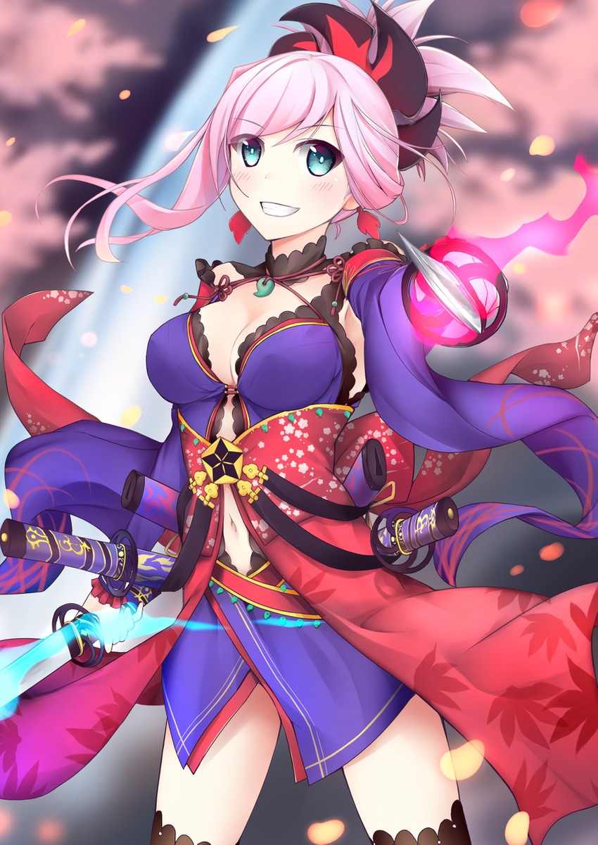 miyamoto musashi (fate and 1 more) drawn by kureha_(angelite)