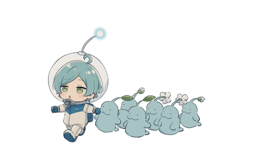 shinkai kanata and alph (ensemble stars! and 1 more) drawn by rei_(uupaa3)