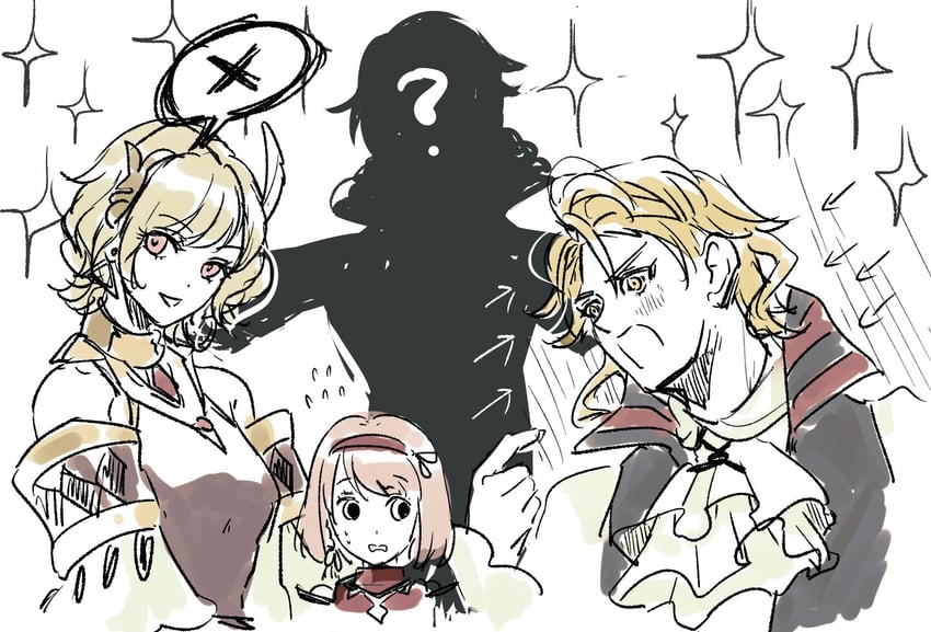 lapis, citrinne, alcryst, and amber (fire emblem and 1 more) drawn by umi_(_oneinchswing)