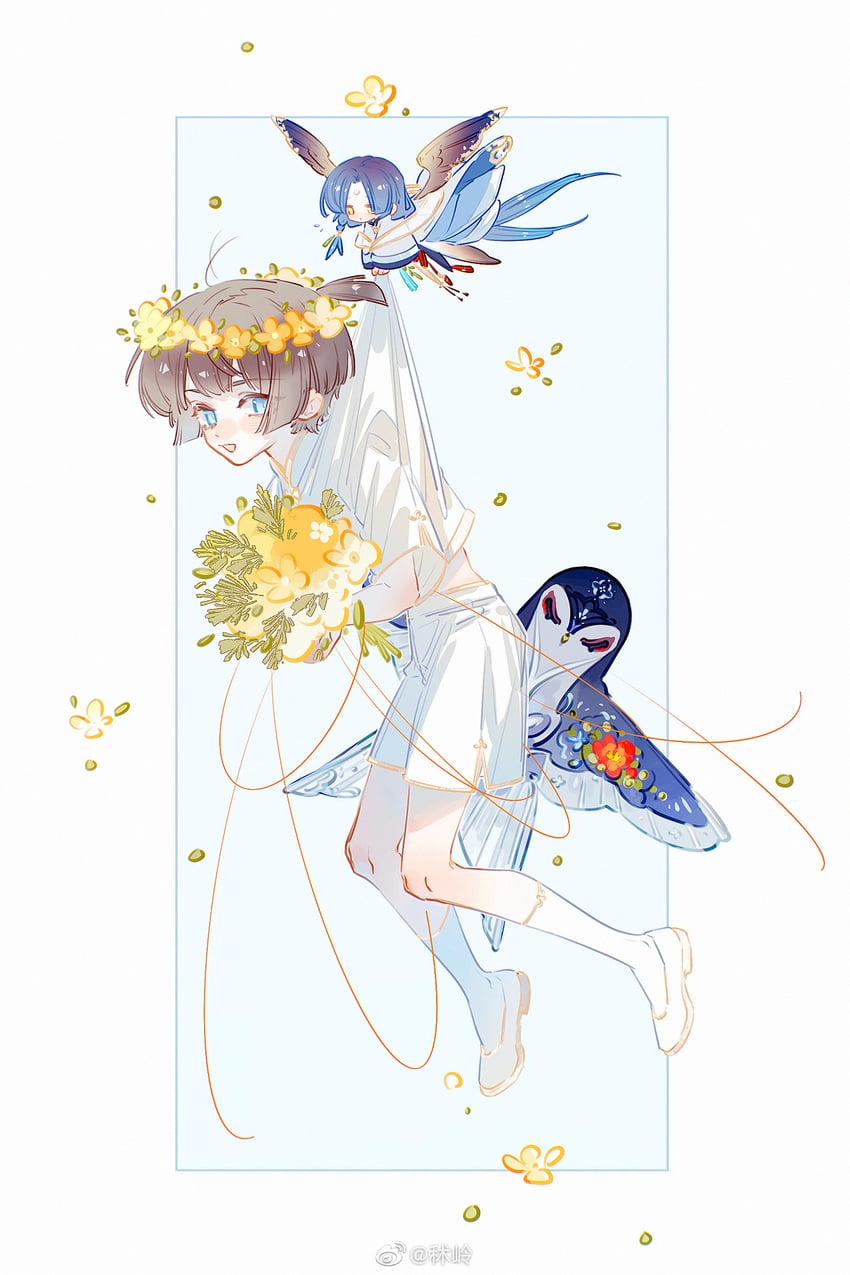 male master and swallow bun (the tale of food) drawn by shuling