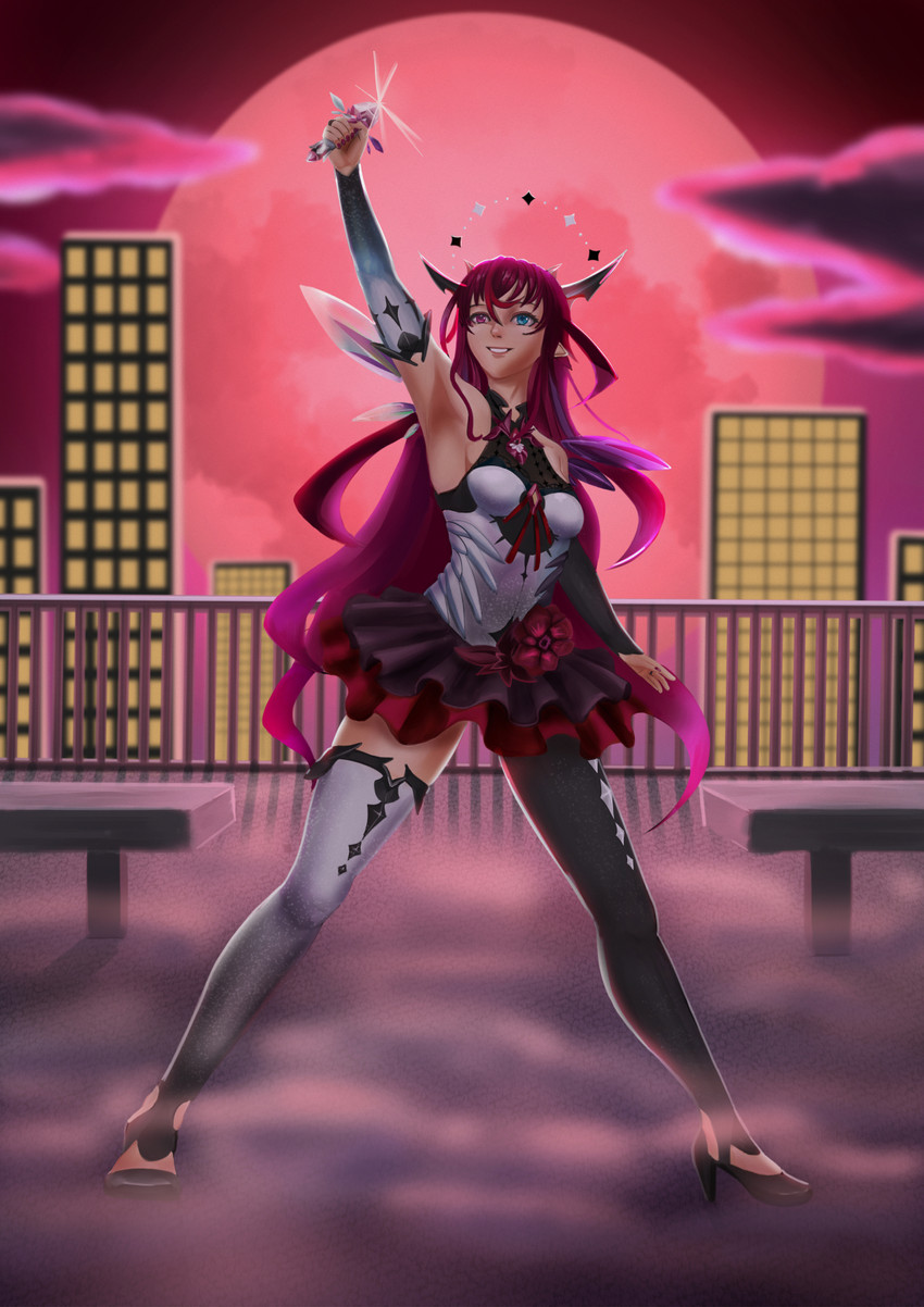 irys (hololive and 1 more) drawn by rensoukun