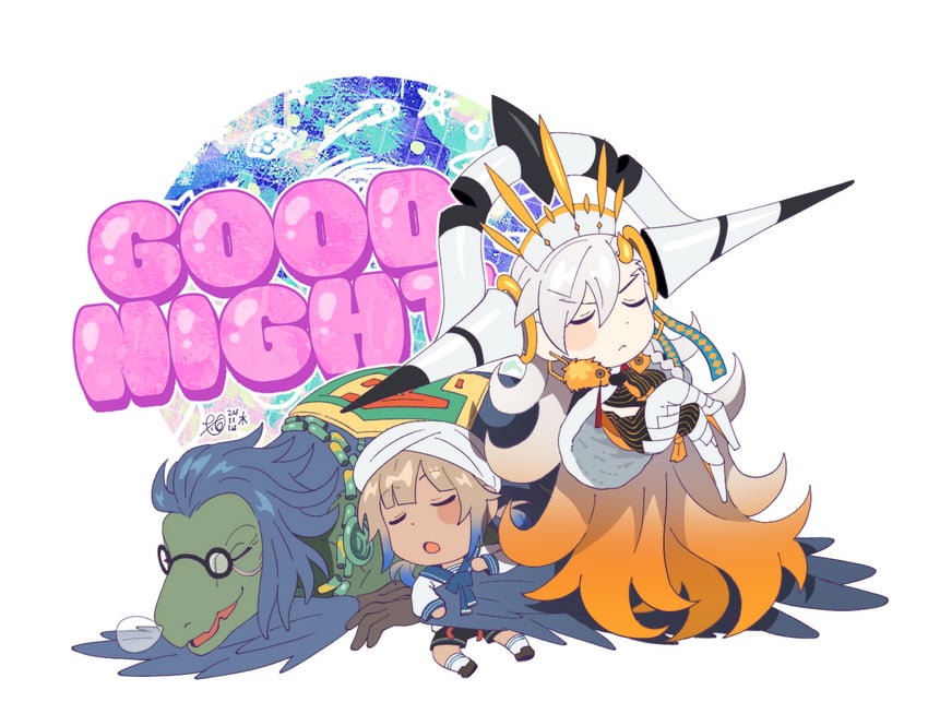 nemo, olga marie animusphere, u-olga marie, marine nemo, and tepeu (fate and 1 more) drawn by dyeodyeo_(dyumado)