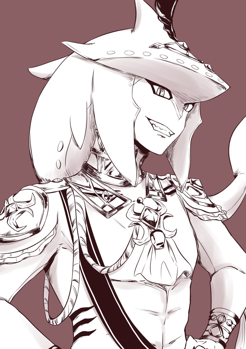 sidon (the legend of zelda and 1 more) drawn by mi_(mrm1117)