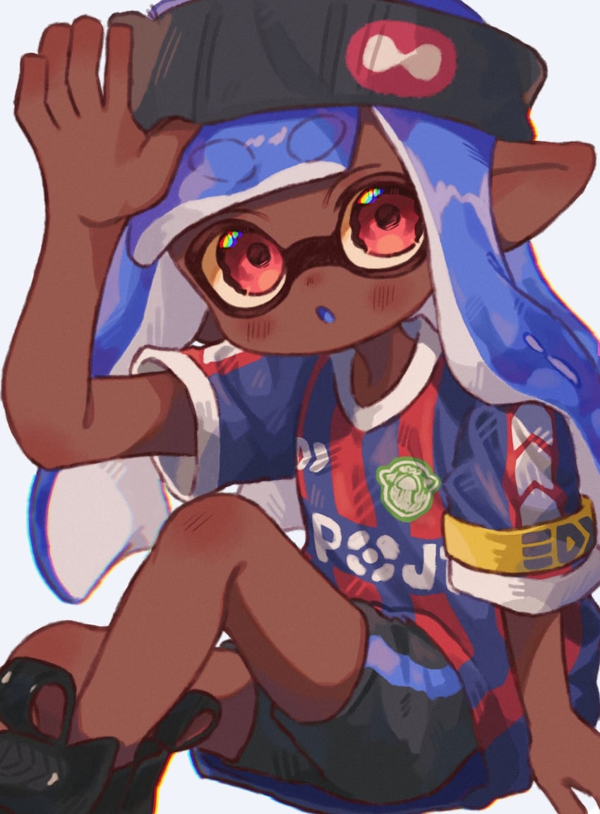 inkling player character and inkling girl (splatoon and 1 more) drawn by ochocho2828