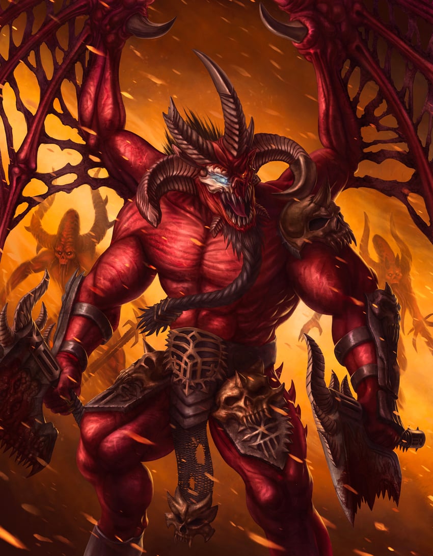 skarbrand (warhammer 40k and 4 more) drawn by bmurphy