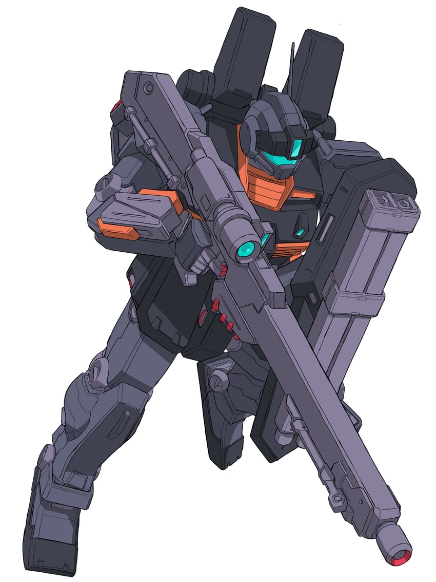 gm sniper iii (gundam and 2 more) drawn by mecha_kaku_man