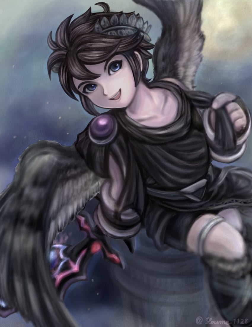 dark pit (super smash bros. and 2 more) drawn by suruga_kanade