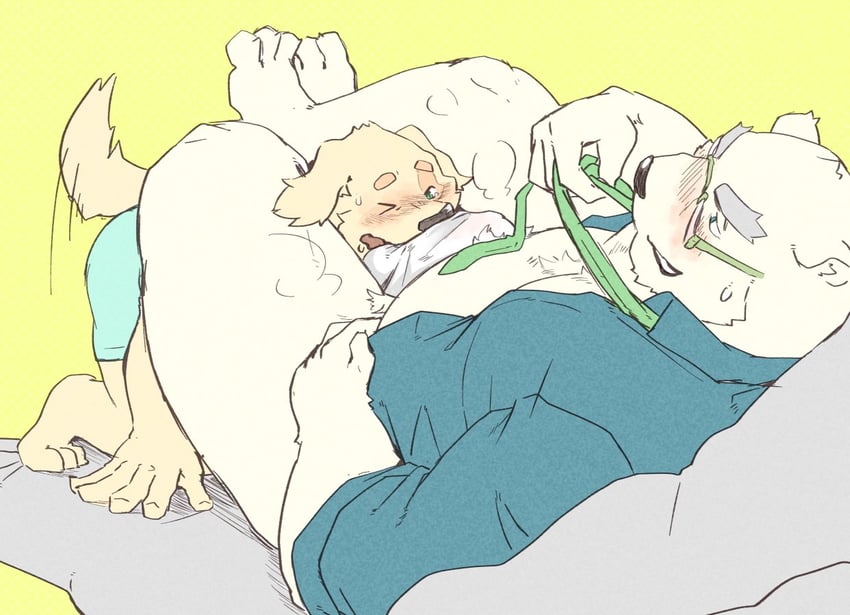 leib and cu sith (tokyo afterschool summoners) drawn by inabayasuri