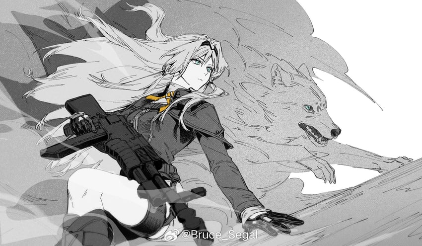 an-94 and alva (girls' frontline and 1 more) drawn by anderain