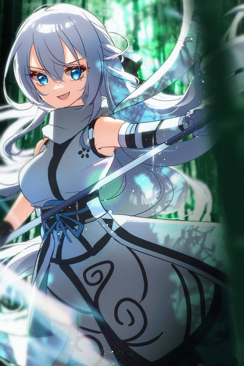 shizuna rem misurugi (eiyuu densetsu and 2 more) drawn by zer00han