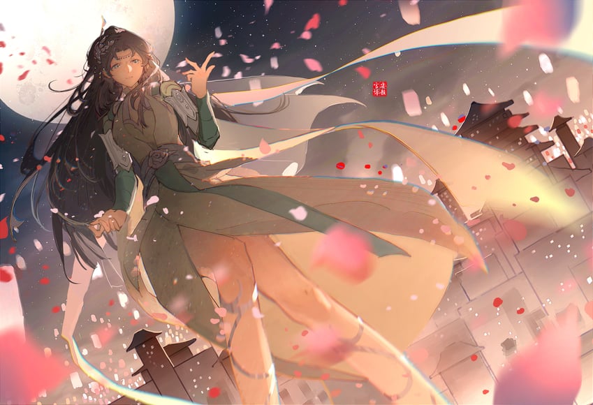 yun yun (doupo cangqiong) drawn by yun_yun_guan_bo