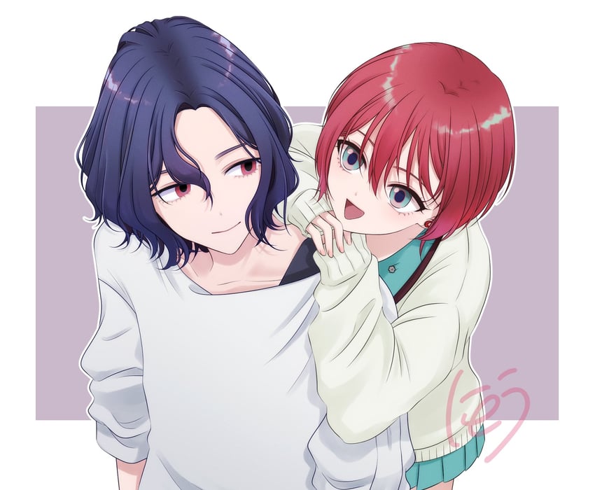 amate yuzuriha and shuji ito (gundam and 1 more) drawn by nitou426