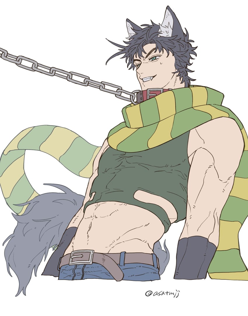 joseph joestar (jojo no kimyou na bouken and 1 more) drawn by musou_(asatomjj)